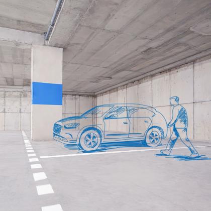 Parkim në shitje në Tiranë - Mangalem 21 Shkalla 20, 21, 22, 23 Kati -1