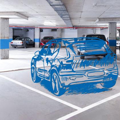 Parkim në shitje në Tiranë - Mangalem 21 Shkalla 20, 21, 22, 23 Kati -1